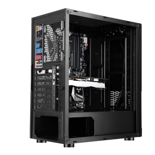 机箱先马逾辉指挥官台式机eatx分体防尘静音支持机箱