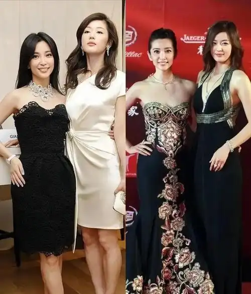 李冰冰同框,才彻底明白,长相抗不抗老区别真大|周迅|刘亦菲|全智贤