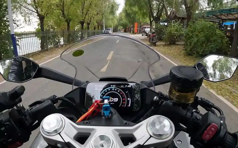 450sr第一视角骑行