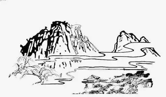 桂林 strong>山水简笔画 /strong>