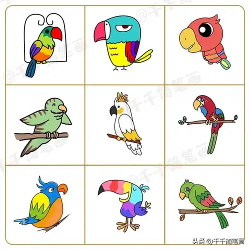 100种常见小动物简笔画素材大全简单实用快为孩子收藏吧