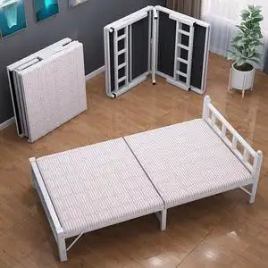 宜家家居折叠床单人便携家用办公室午休简易床双人1.2米出租房硬