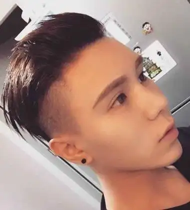 首页 男生发型 男生短发 吹男士大背头 大背头潮男发型 有飞机头曲线