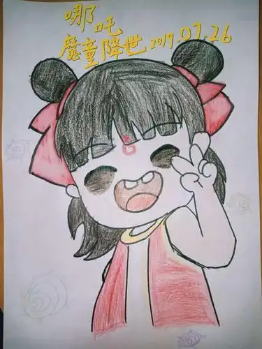 电影海报一哪吒