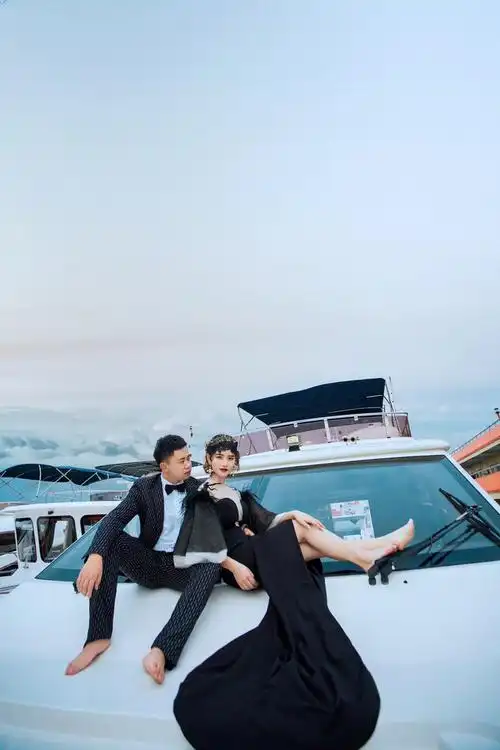 厦门合沐旅拍游艇婚纱照