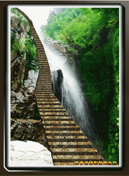 绝世罕见的亭水桥栏美景动态图,你见过吗?