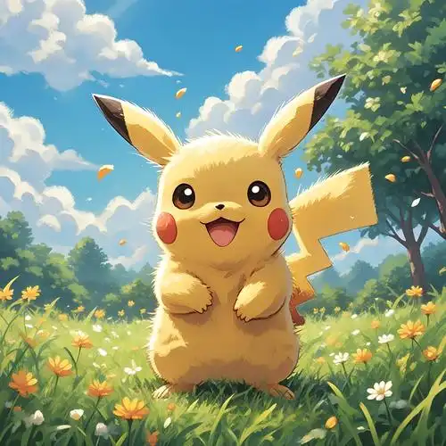 卡通皮卡丘头像🐾