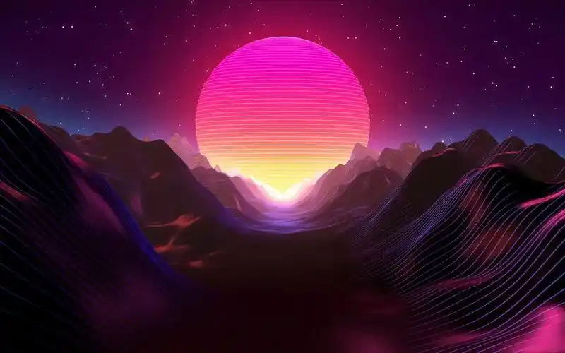 抖音炫酷视觉mv嘻哈说唱节奏精品机械舞大屏幕舞台led背景视频素材