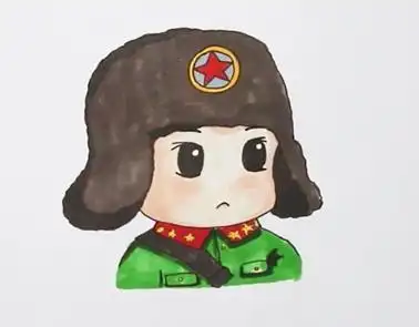 当前位置9252儿童网雷锋头像简笔画