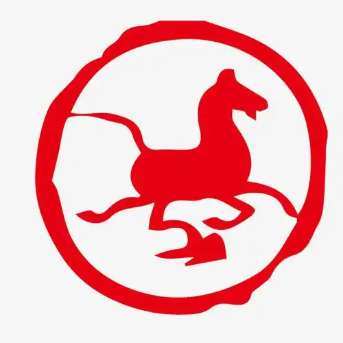 奔腾的马传统图案