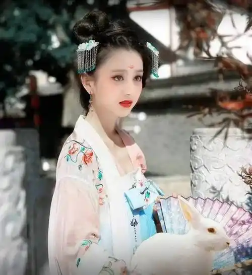 看过佟丽娅的古装造型,就知道她为什么能够演得了四大美人了,灵动的