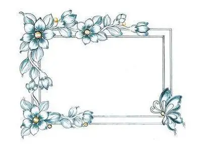 关于阅读花边设计手抄报花边手抄报中秋节花边边框简单又漂亮手抄报