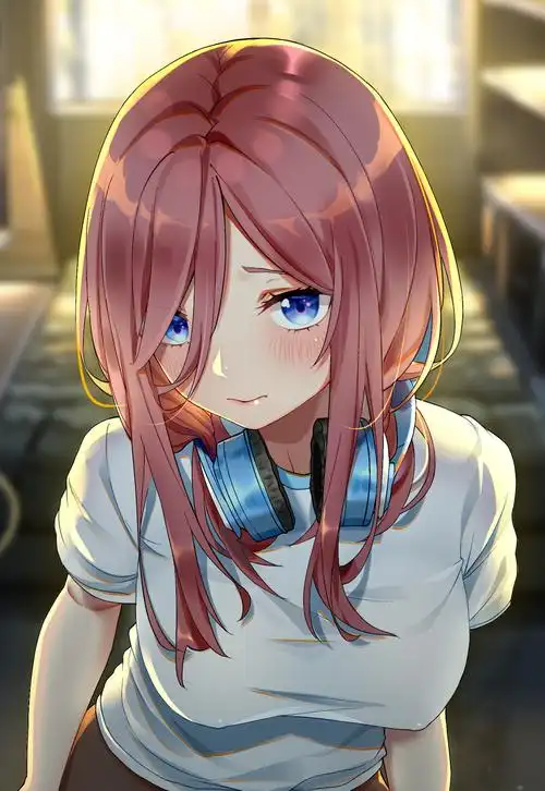 哇啊~她好迷人,特别是穿黑丝的时候~ |《五等分的