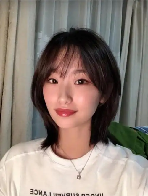 日系鲻鱼头发型女初中生可扎(今年流行公主切)(8)