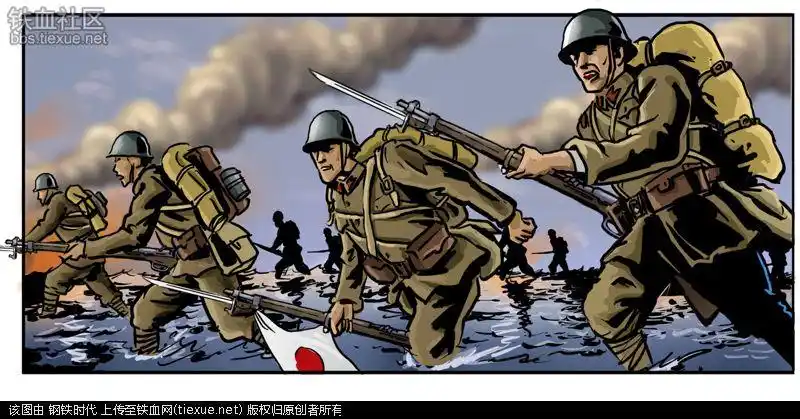 [原创][军事漫画]《八百壮士守四行》《攻克谅山》故事漫画部分截图