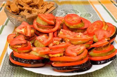 番茄茄子照片