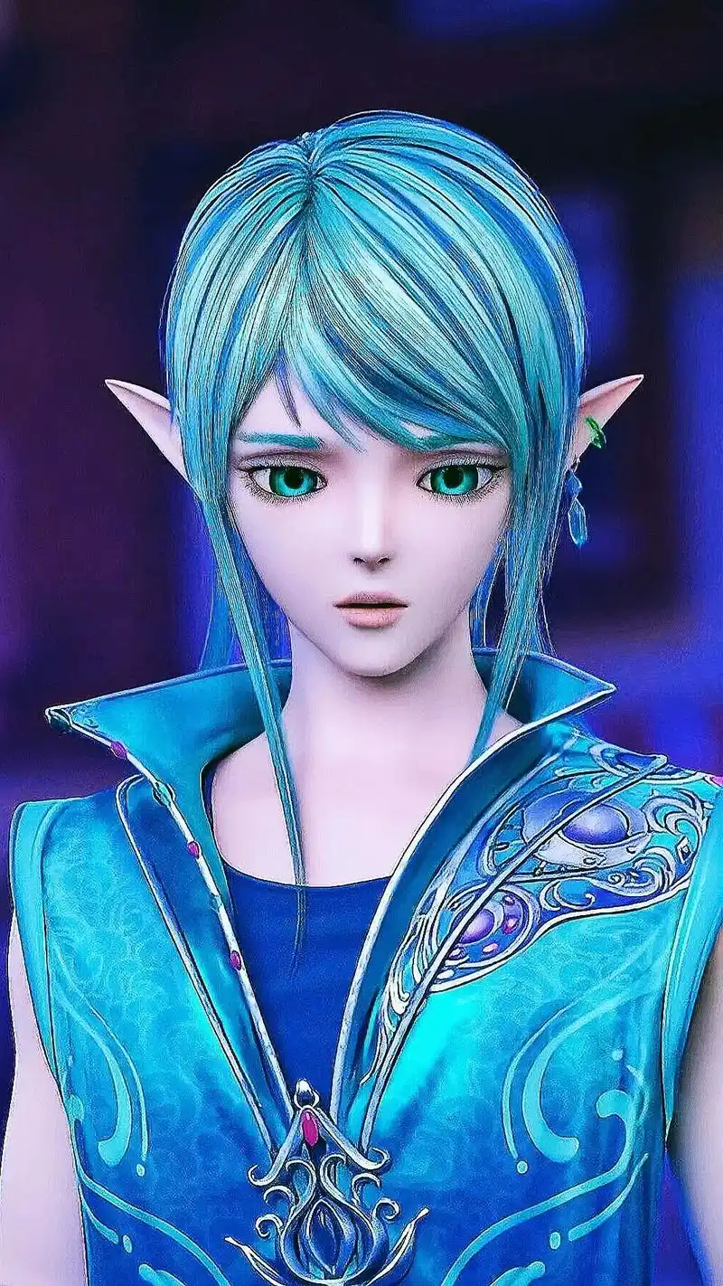 精灵梦叶罗丽  #水王子高清长图壁纸  尽力了0101 @ - 抖音