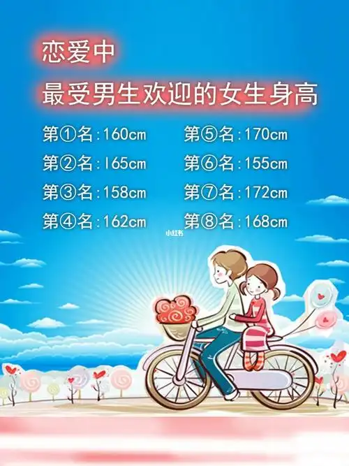恋爱中最受男生欢迎的女生身高