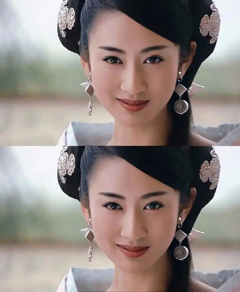 媚骨天成,首先想到的就是郭珍霓  古装真正的是媚而不俗啊,感觉她属于