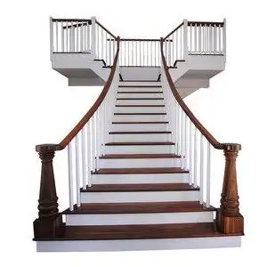 绵阳定做整体楼梯柜包梯踏v步定制弧形玻璃直梯型栏杆扶手别墅跃