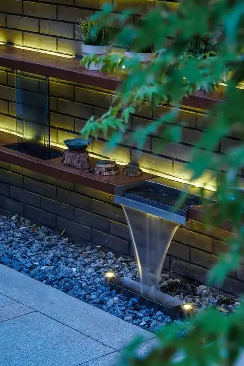 18种创意庭院水景墙设计想让庭院别出心裁就建个水景墙吧