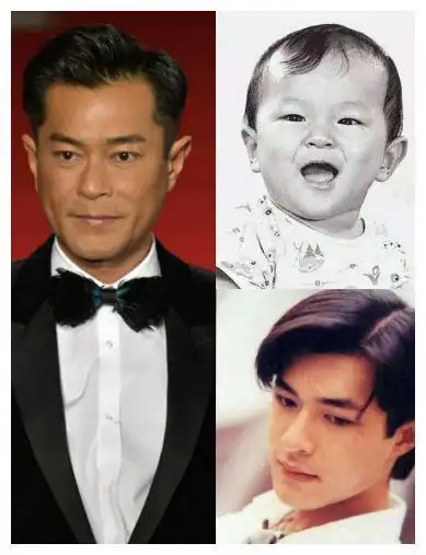 男神童年长啥样,金城武斯文,肖战治愈,看到黄渤成龙忍不住笑了