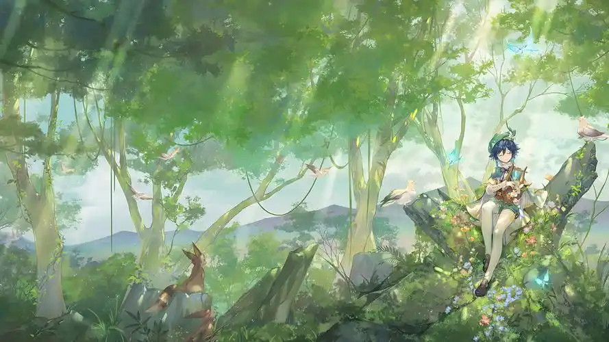 原神·电脑壁纸4k高清无水印 - 雷神拔剑壁纸 - 实验室设备网