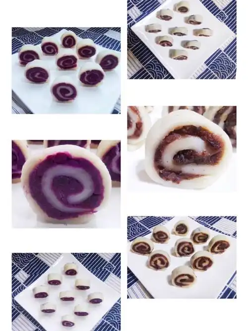 做法:糯米粉加温牛奶,白糖,搅拌成米糊.