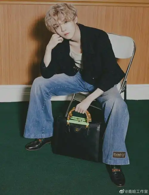 鹿晗微博写真图片集