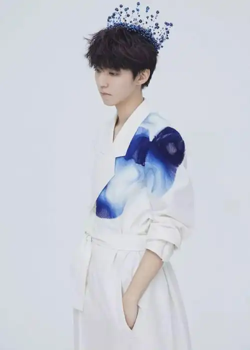 好在,王俊凯的20岁人生才刚刚开始.粉丝们以一片蓝海许他未来