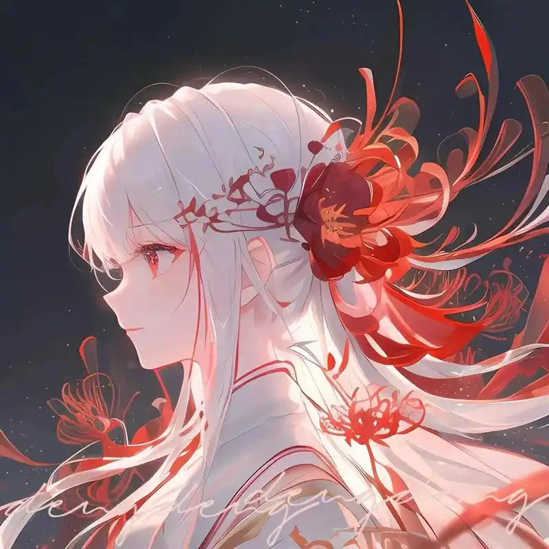 彼岸花少女第二期 彼岸花开花落一千年花开一千年生叶不见花,生花不见