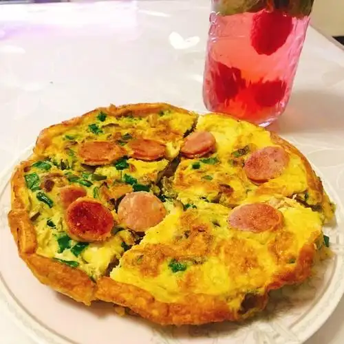 佛罗伦萨彼岸做的香肠鸡蛋饼