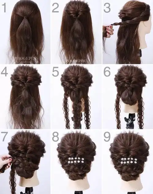 百变新娘盘发造型优雅温婉美翻天清新唯美惹人爱喜欢就赶紧收藏吧(づ