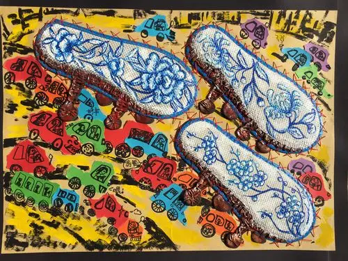 获奖一等奖科幻画新型公交车赏析