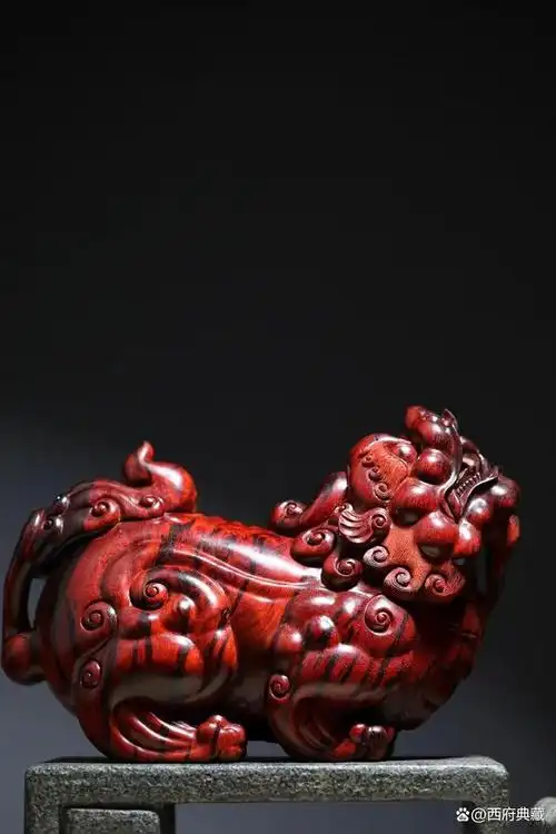 当代中国木雕貔貅精品欣赏