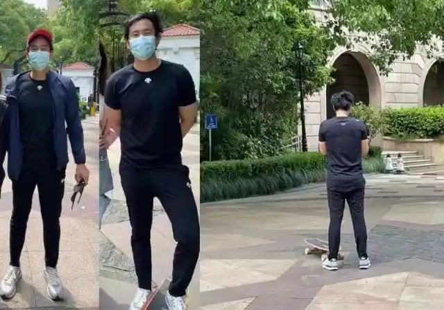 彭于晏丑上热搜单脚穿yeezy可太逗了同款价格已经翻三倍