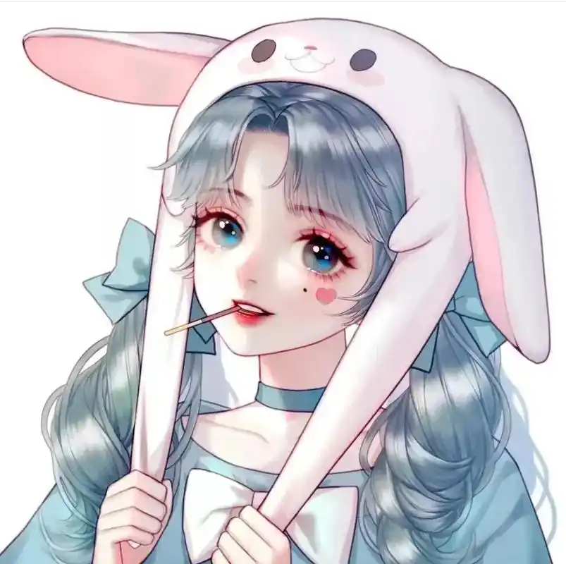 动漫女生头像:人群太吵,距离感让我觉得舒适 - 抖音
