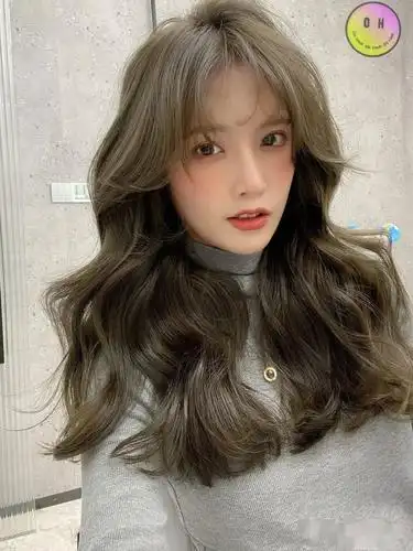 2021"网红八字刘海烫"超瘦脸巨修颜_发型