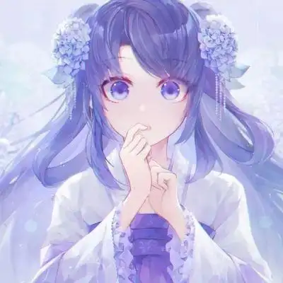 梦幻紫色头像女生唯美动漫 梦幻的头像女生唯美 紫色