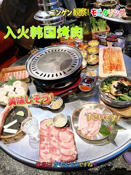 美食探店入火韩国烤肉