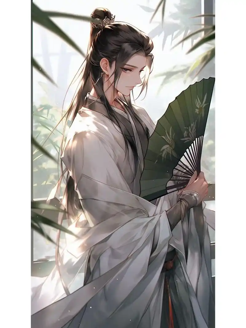 古风,汉服美男子,折扇.颜如玉,眉如剑~  古风