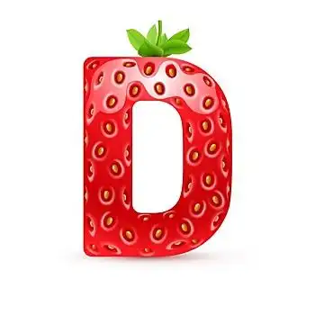 草莓,字体