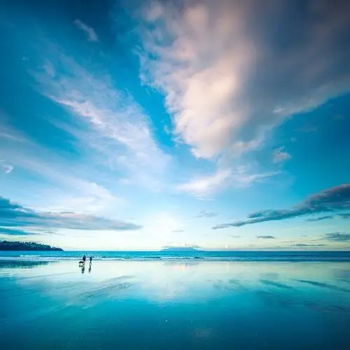 望着远方,放空心灵