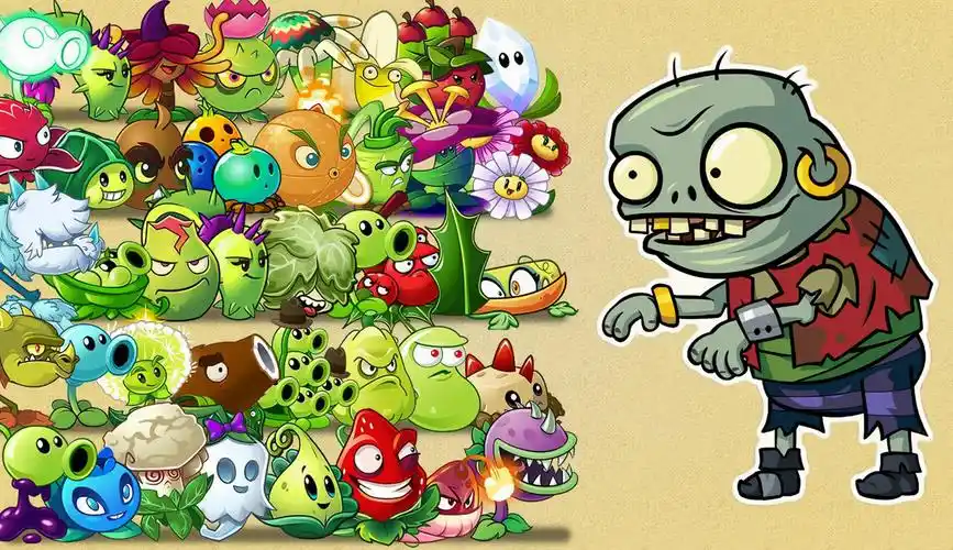 植物大战僵尸2所有植物vs100只海盗小鬼僵尸