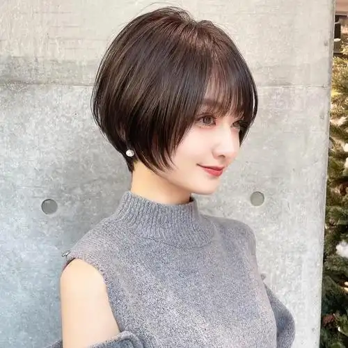 最具人气的女士短发:蓬松瘦脸,层次感满满,剪完显小10岁|发型|脸型