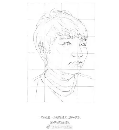 素描教程方格里面画头像玩出新花样