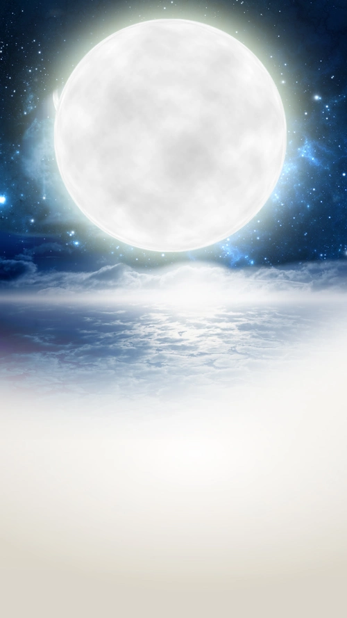 元宵节月亮h5背景素材