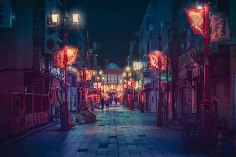 随手一拍,都是风景!镜头下的日本街头招牌文字夜景_文化