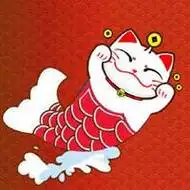 红色招财猫头像图片大全_微信头像图片大全