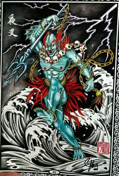 夜叉的样子 镇将夜叉法什么意思?作何解释?